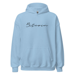 Bitcoin Signature Hoodie - detail view