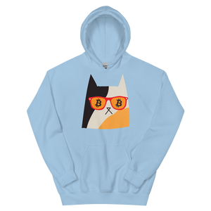 Bitcoin Cat Eyes Hoodie