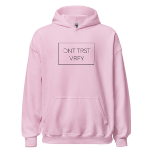 Don't Trust - Verify Hoodie - lifestyle view