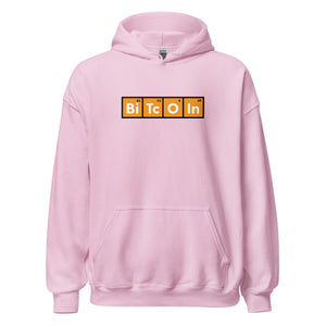 Elemental Bitcoin Hoodie - detail view