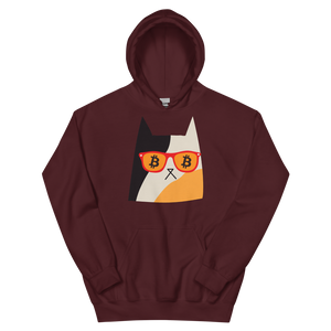 Bitcoin Cat Eyes Hoodie