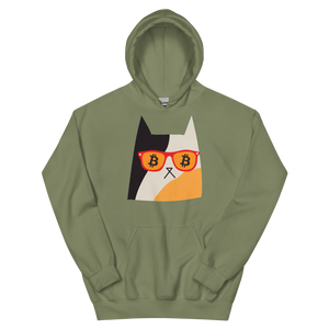 Bitcoin Cat Eyes Hoodie