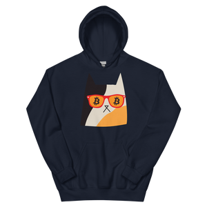 Bitcoin Cat Eyes Hoodie