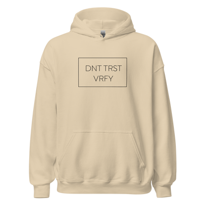 Don't Trust - Verify Hoodie