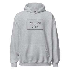 Don't Trust - Verify Hoodie - back view