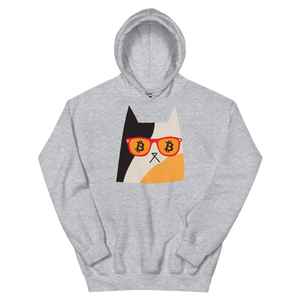 Bitcoin Cat Eyes Hoodie