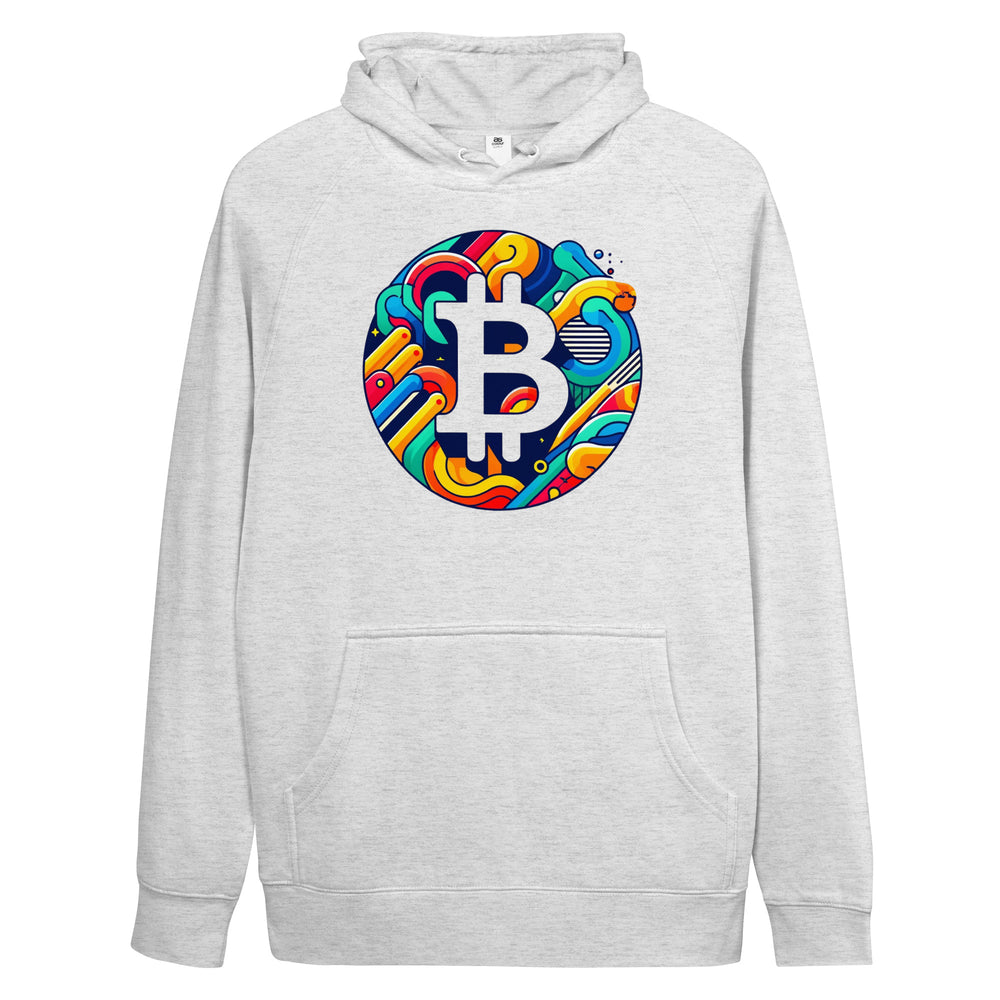 Abstract Hoodie - front view