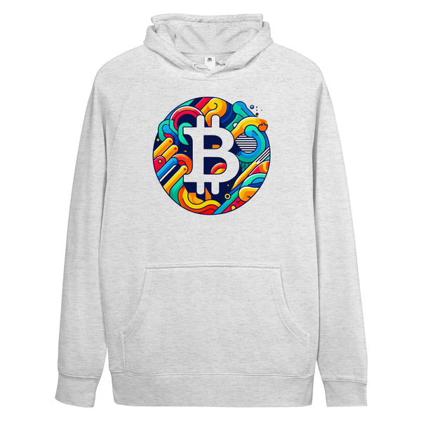 Abstract Hoodie - front view
