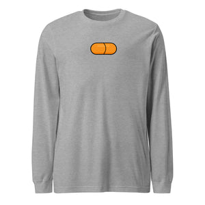 Orange Pill Long Sleeve Tee - detail view
