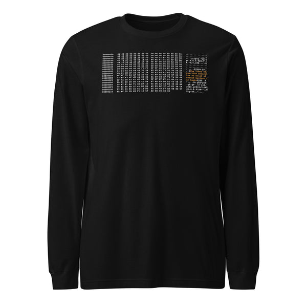 Raw Genesis Long Sleeve Tee - front view