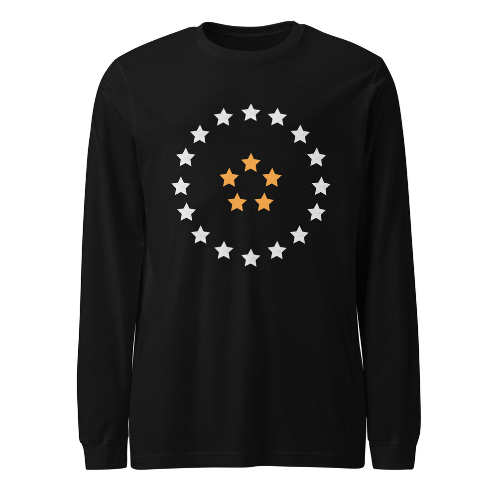 21 Stars Long Sleeve Tee - front view