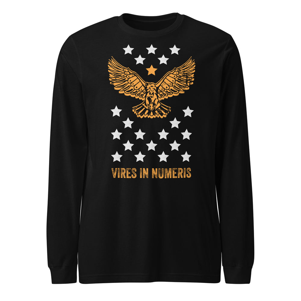 Vires in Numeris Long Sleeve Tee - front view