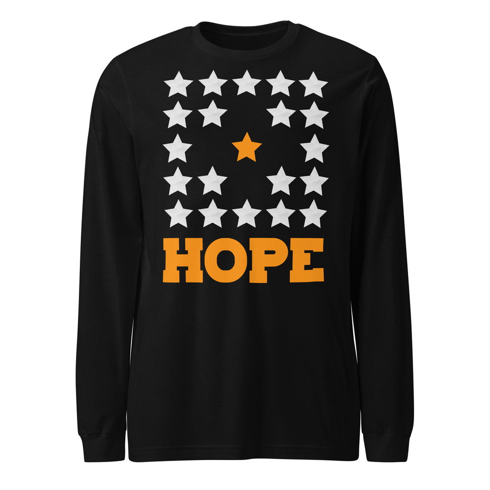 Hope & Stars Long Sleeve Tee - front view