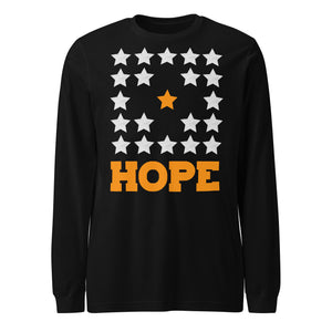 Hope & Stars Long Sleeve Tee - front view