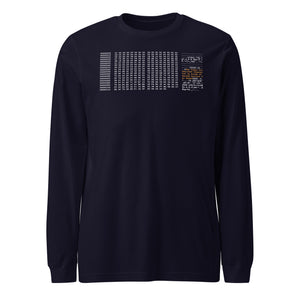 Raw Genesis Long Sleeve Tee - back view