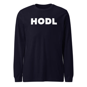 HODL Long Sleeve - back view