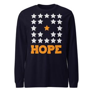 Hope & Stars Long Sleeve Tee - back view