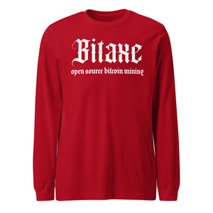 Bitaxe OSBM Long Sleeve Tee - front view