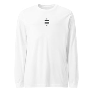 Sat Symbol Long Sleeve Tee - side view