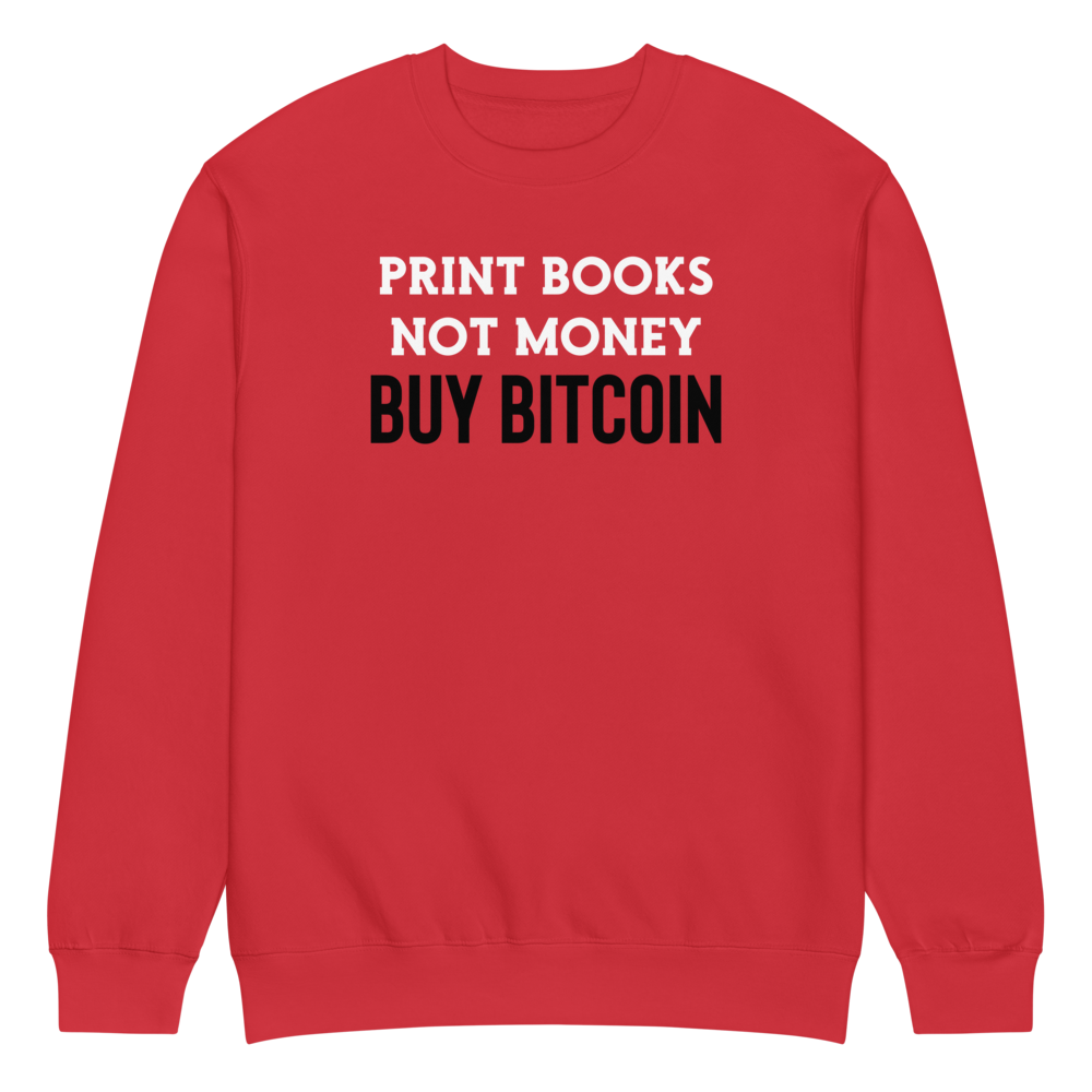 Print Books Not Money