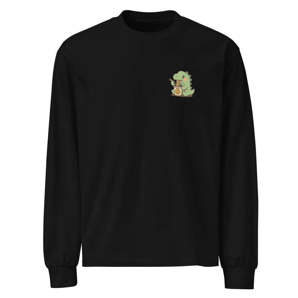 Dino Ramen Heavyweight Long Sleeve Shirt
