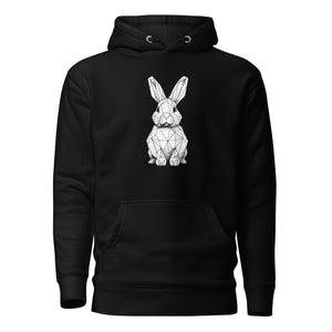 White The White Rabbit Hoodie - back view