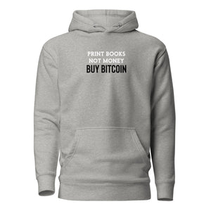 Print Books Not Money Hoodie - view 12