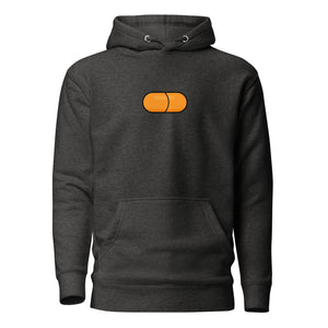 The Orange Pill Hoodie - lifestyle view