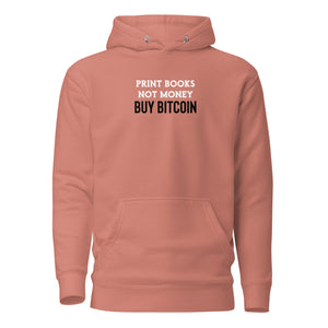 Print Books Not Money Hoodie - view 11