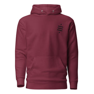 Satoshi Symbol Hoodie - back view