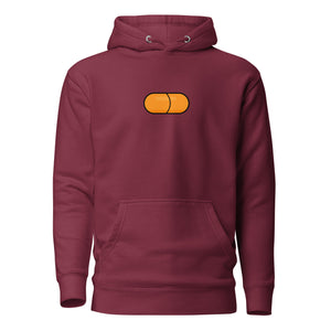 The Orange Pill Hoodie - side view