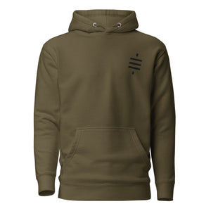 Satoshi Symbol Hoodie - detail view