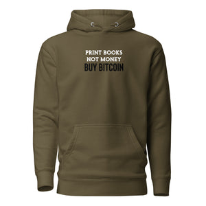 Print Books Not Money Hoodie - view 9