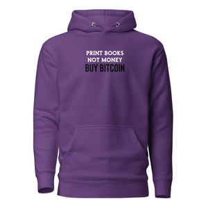 Print Books Not Money Hoodie - view 8