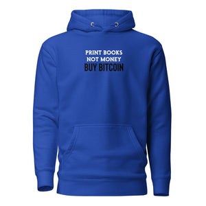 Print Books Not Money Hoodie - view 7