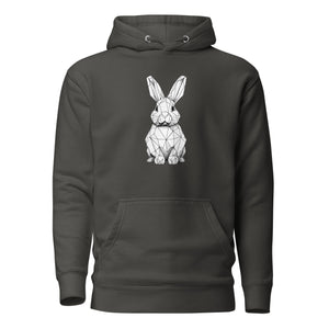 White The White Rabbit Hoodie - lifestyle view