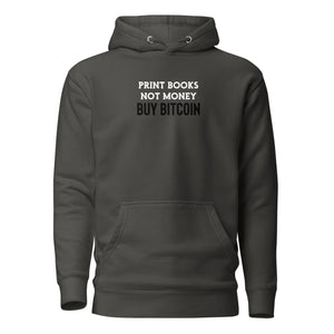 Print Books Not Money Hoodie - view 6