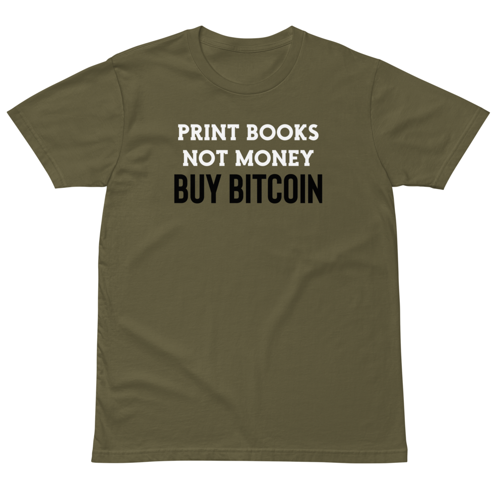 Print Books Not Money
