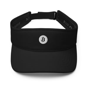 Bitcoin Golf Visor - front view
