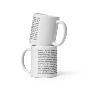 Abstract Mug - back view