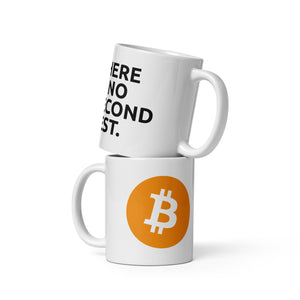 There is no Second Best Bitcoin Mug - back view