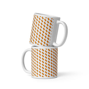 Orange Pill Mug - back view