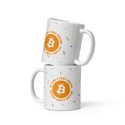 Be Kind and Keep Smiling Mug