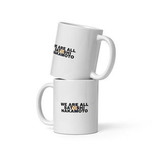 We Are All Satoshi Mug - back view