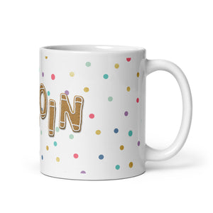 Gingerbread Mug - back view