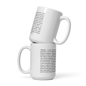 Abstract Mug - front view