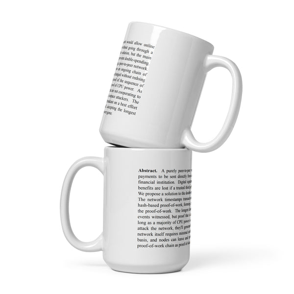 Abstract Mug - front view