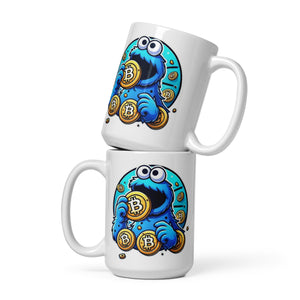 Bitcoin Monster Mug - front view