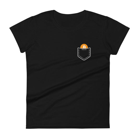 Pocket Bitcoin Women's Tee