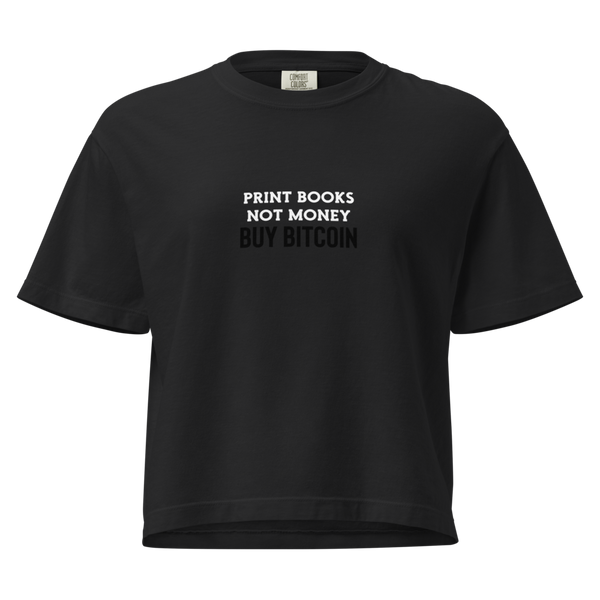 Print Books Not Money